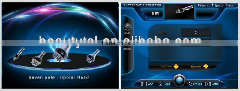 Affordable skin care 3in1 5MHZ tripolar multipolar rf beauty devices