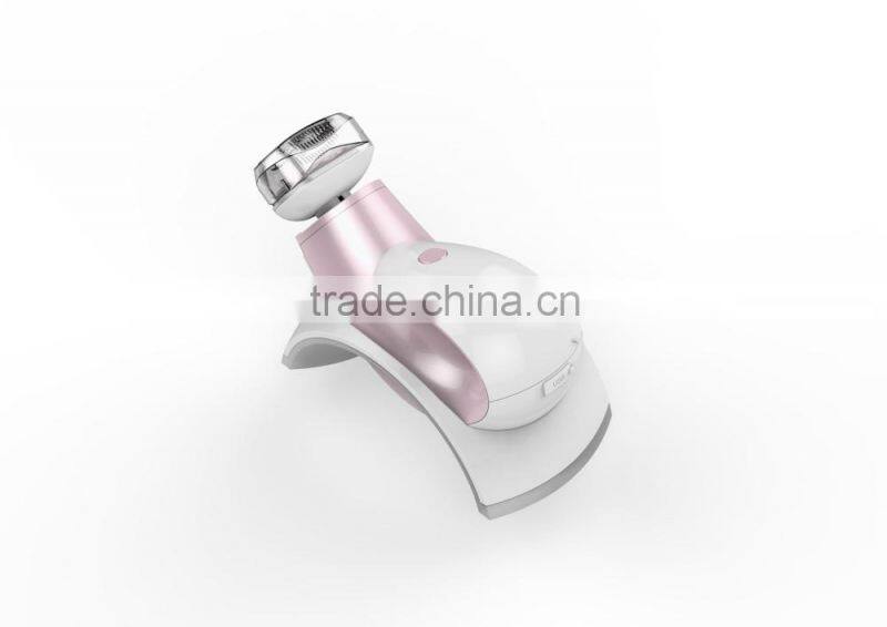 waterproof factory electric vibrating sonic facial cleansing brush/silicone cleansing brush/facial cleansing brush