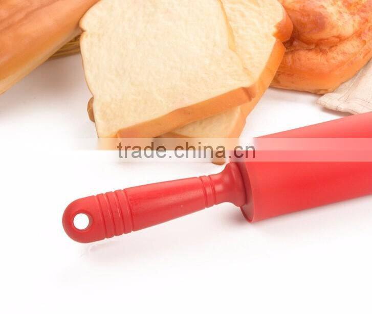 Kitchen Baking Tool Mini Flour Dough Novelty Fondant Silicone Rolling Pin