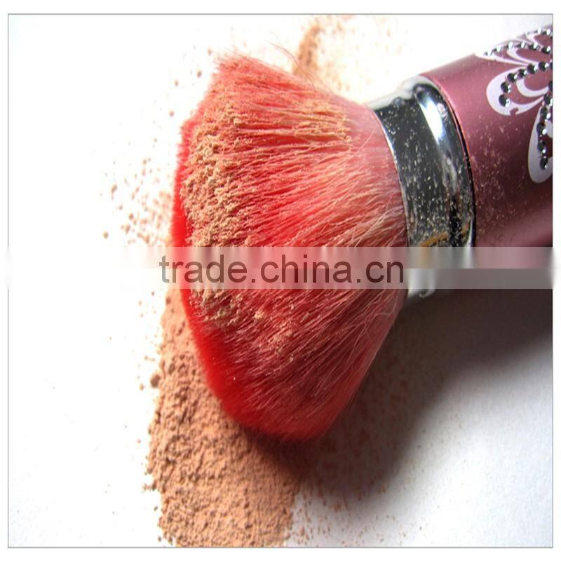 1pcs portable synthetic hair foundation rotaing makeup brush free sample