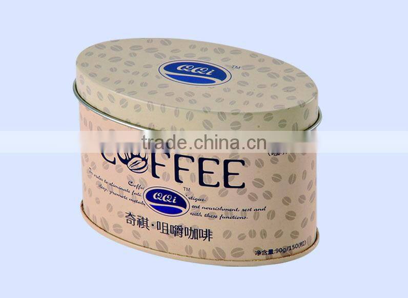 Cheap price metal tin box packaging coffee tin cans