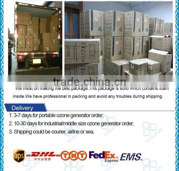 Easy operation corona discharge ozone equippment for home water purification