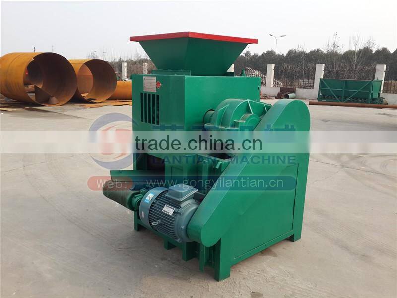Exporting overseas popular barbecue coal making machine oval charcoal machine