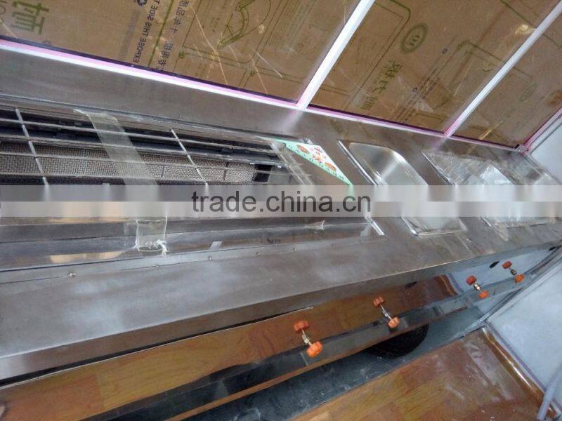 snack chip making car dinner cart fast food cart