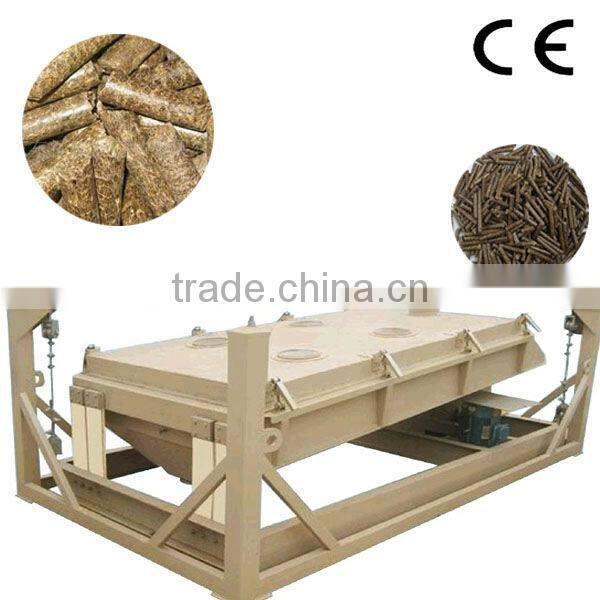 CE approved safe / reliable / easy installation and maintenance biomass wood pellet rotary screener