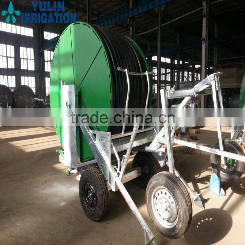 farm machinery irrigation system for water reel srpinkler with rain gun