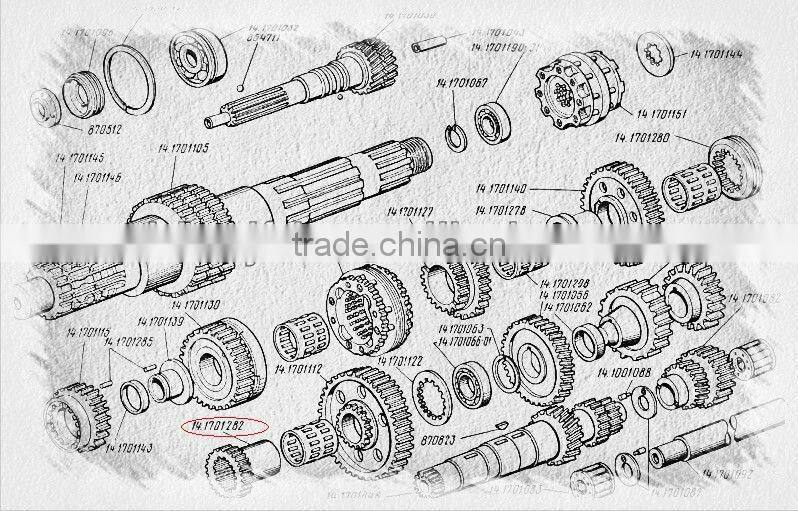 KAMAZ GEAR 14-1701282