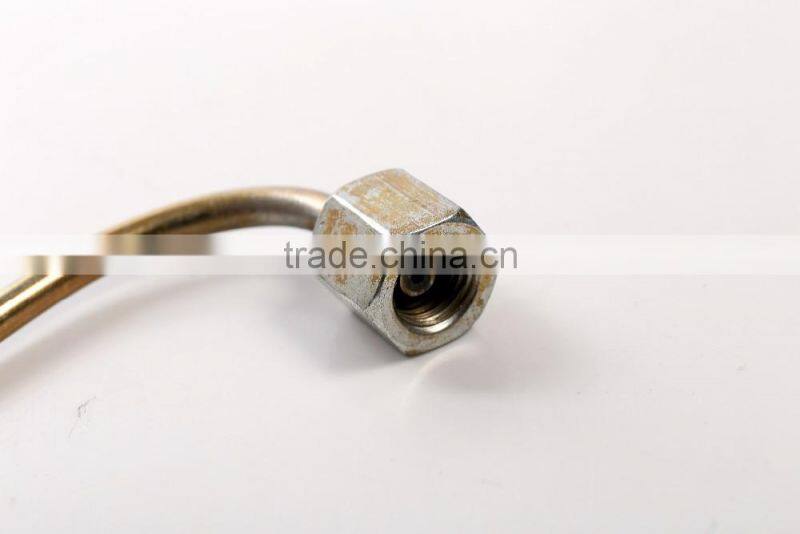 High quality steel high pressure hard diesel fuel injection oil pipe for test