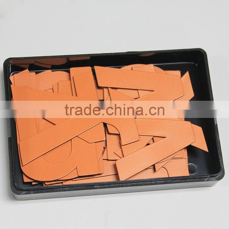 Fridge Decoration Educational Toys Fridge Magnet Solid Color Letters Lowercase Fridge Magnet Letters