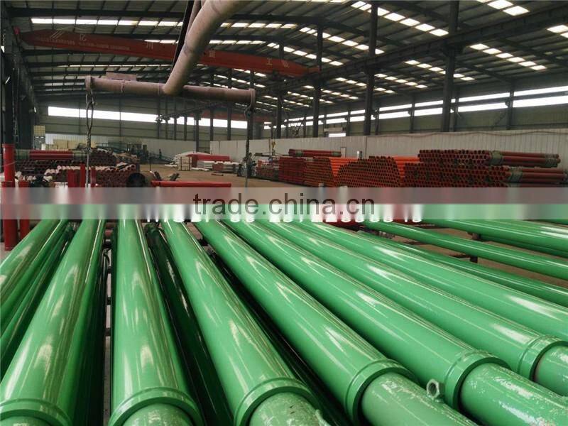 concrete pump spare parts- pump pipe /st52 dn125 concrete pump delivery pipe