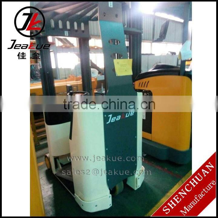 2017 Hot Sale 1T Narrow Aisle Three-way Electric Forklift