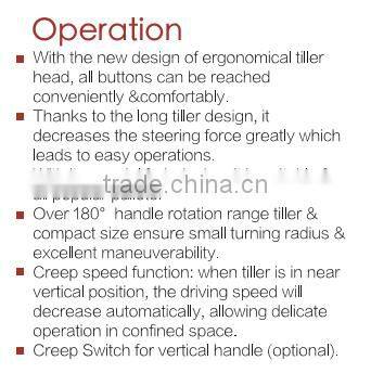 Factory price Walkie Electric 1.8T pallet truck