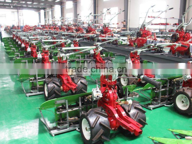 Diesel engine agricultural reaper