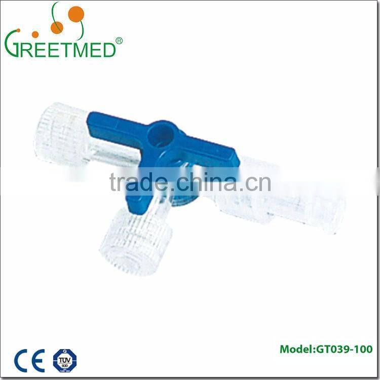 Disposable medical 3 way stopcock