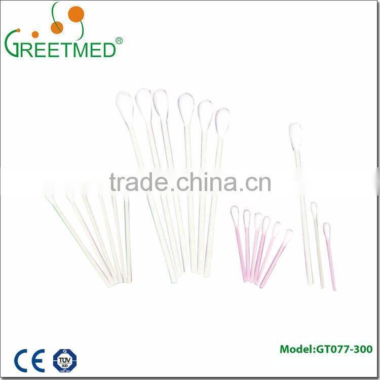 Eco friendly medical plastic stick cotton swab
