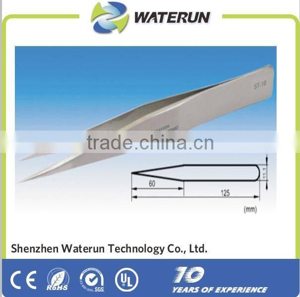 eyelash stainless steel tweezers/straight tweezers/curved tweezers manufacture