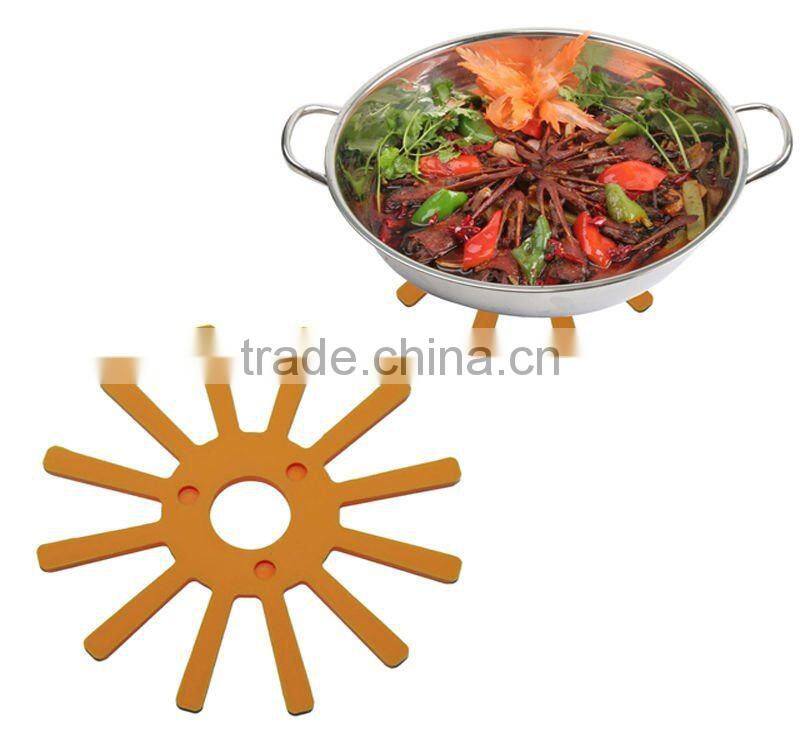 Various Color & Shape Silicone Pot Mat