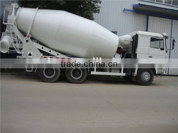 China SHACMAN F3000 6x4 concrete transport truck mixer with best price