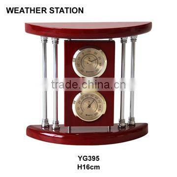 YG328 wood base weather station