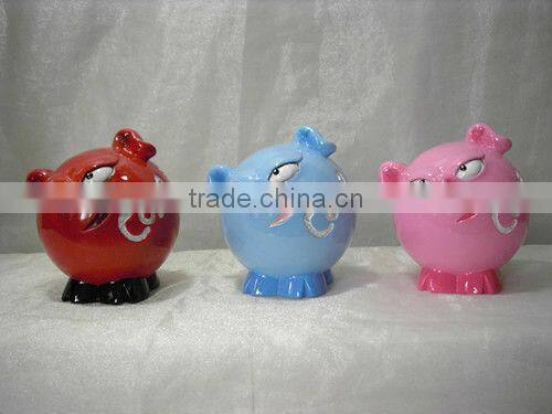 Resin handmade money bank box