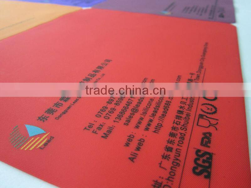 OEM Silicone Mouse Mat Baking Oven Mat