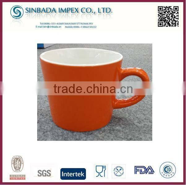 Ceramic Coffee Mug with Cookie Holder