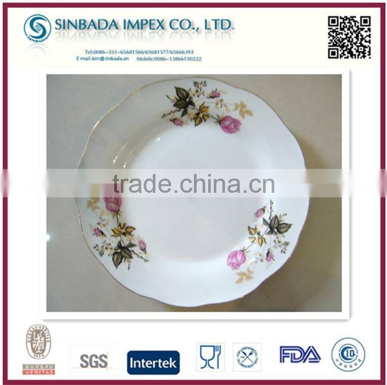 Eco-Friendly personalized porcelain plates