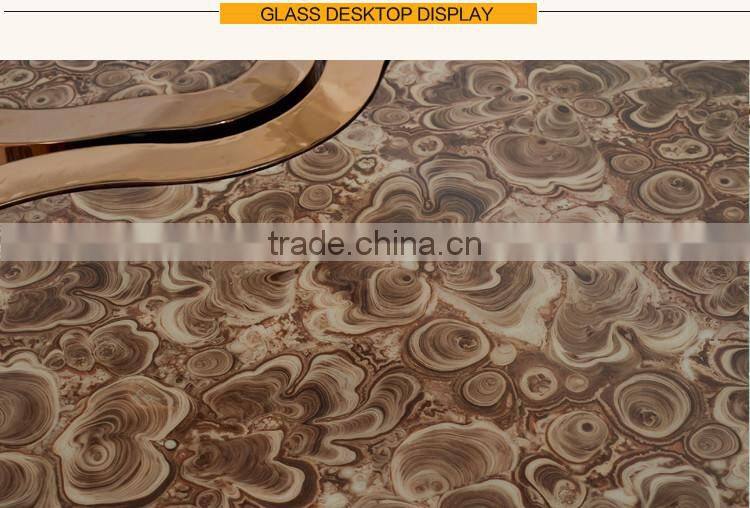 Gold Vintage Antique Chinese Coffee Table C385