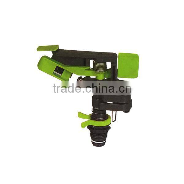Plastic watering sprinkler system for garden