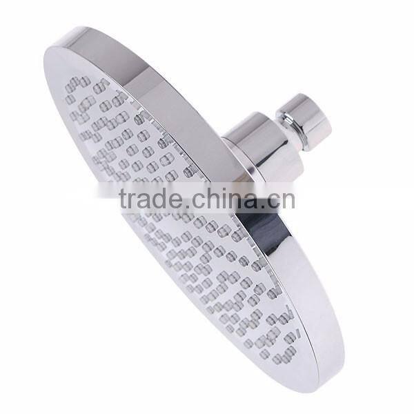 Temperature Sense LED Color Changing Electric Shower Head, Automatic Multiple Colors LED Ceiling Rainfall Shower Head