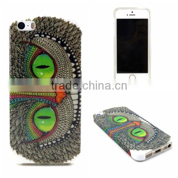 Low MOQ Custom IMD Technology TPU Phone Case For Iphone 5