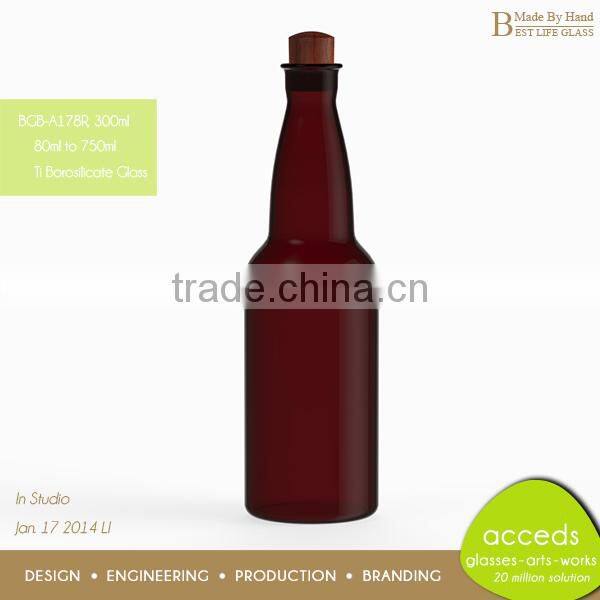 Unique Shaped European Glass Soda Bottles Wholesale