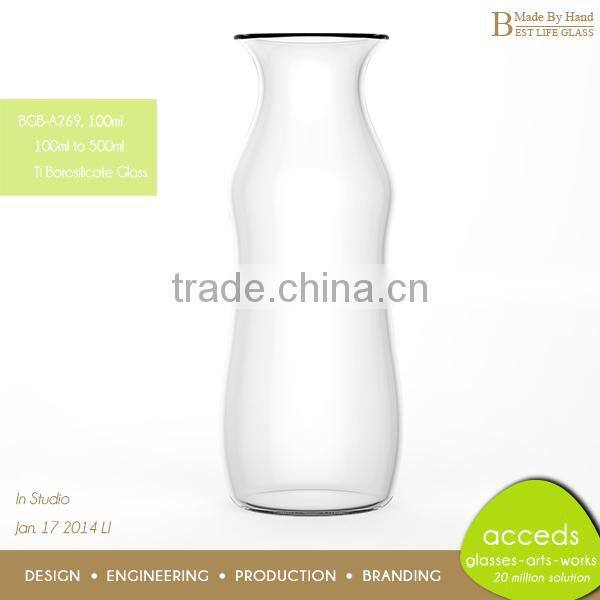 Craft Mini Glass Milk Bottles Wholesale Bottles