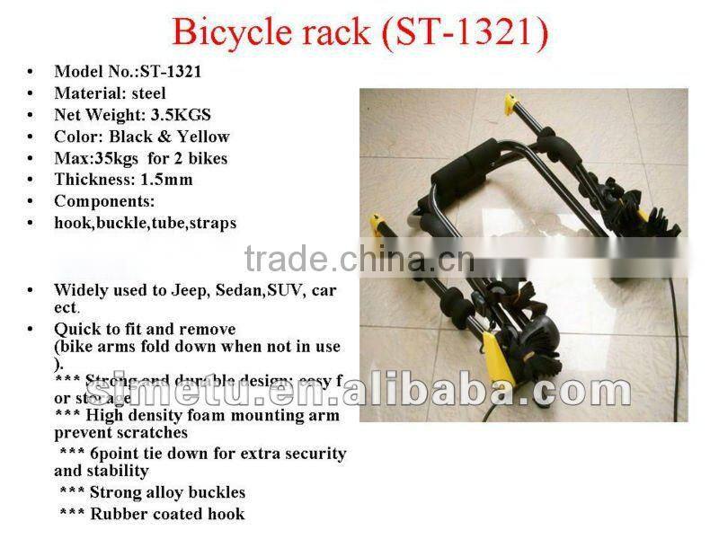 Car 2 Bike Rack ,2 Bicycles In Car Carrier ,Universal 2 Bicycle Car Cycle Carrier