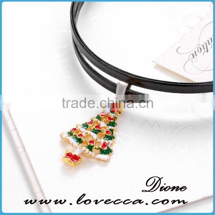 New arrvival Merry Christmas charms necklace ,various designs christmas charms necklace