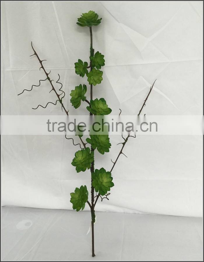 artificial succulent plant garland