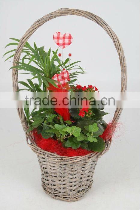 Let's buy a Antique Wicker Vase &flowe basket to decorate our home