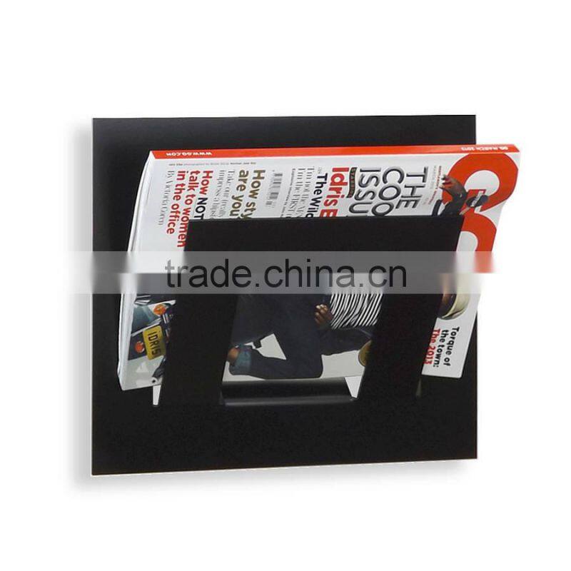 Colorful Metal Wall Magazine Rack