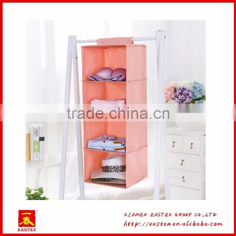 Foldable hanging storage boxes,clothes scarf pants socks hanging receive bag