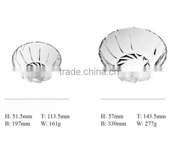 Heat resistent glass bowl