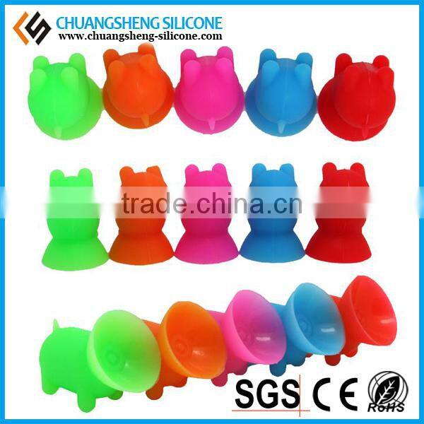 Smart pig design sucking mobile phone stickers