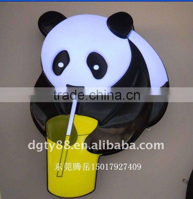 special design vacuum formed display panel