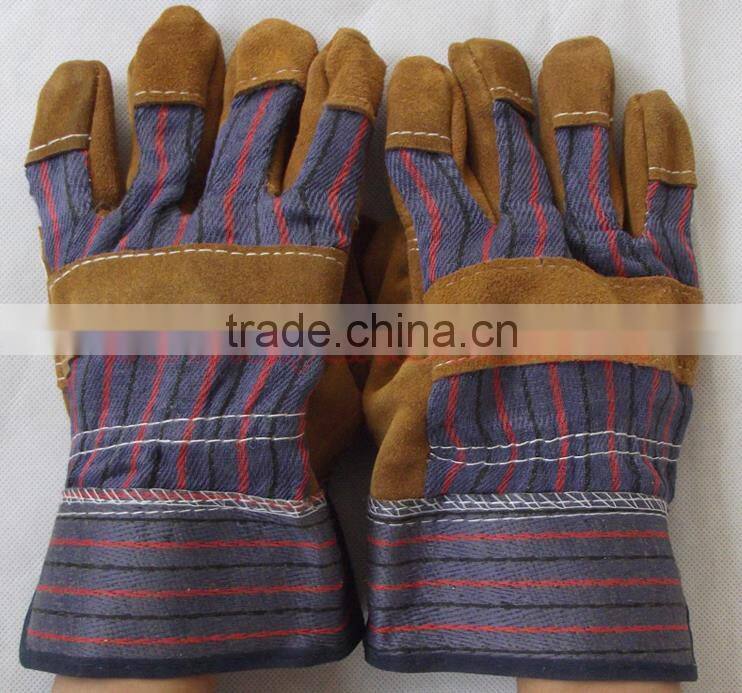 Cow leather gloves Work gloves Cowhide glvoes Working glove cow split