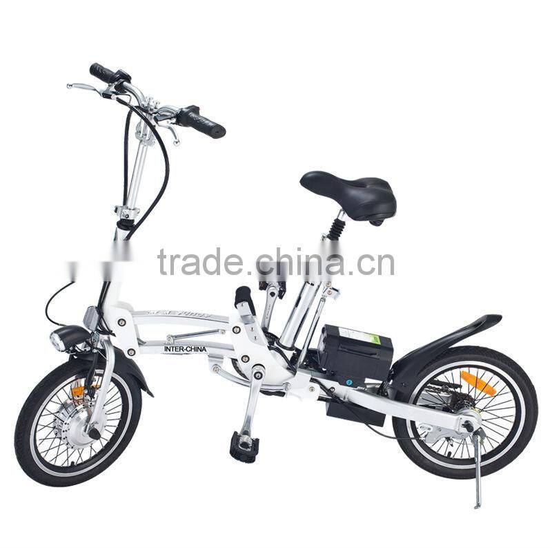 20inch Fashion Electric bike; foldable E Bike; with Lithium battery ; For ladies;