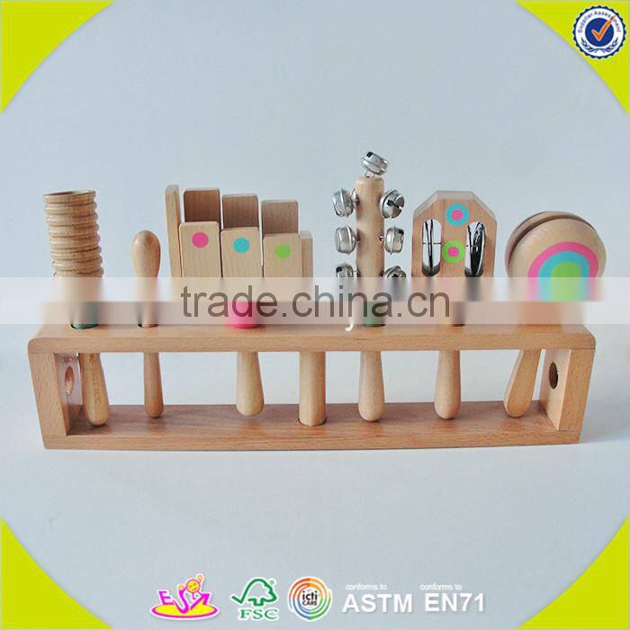 wholesale baby wooden whistle toy fashion kids wooden whistle toy popular children wooden whistle toy W07E003