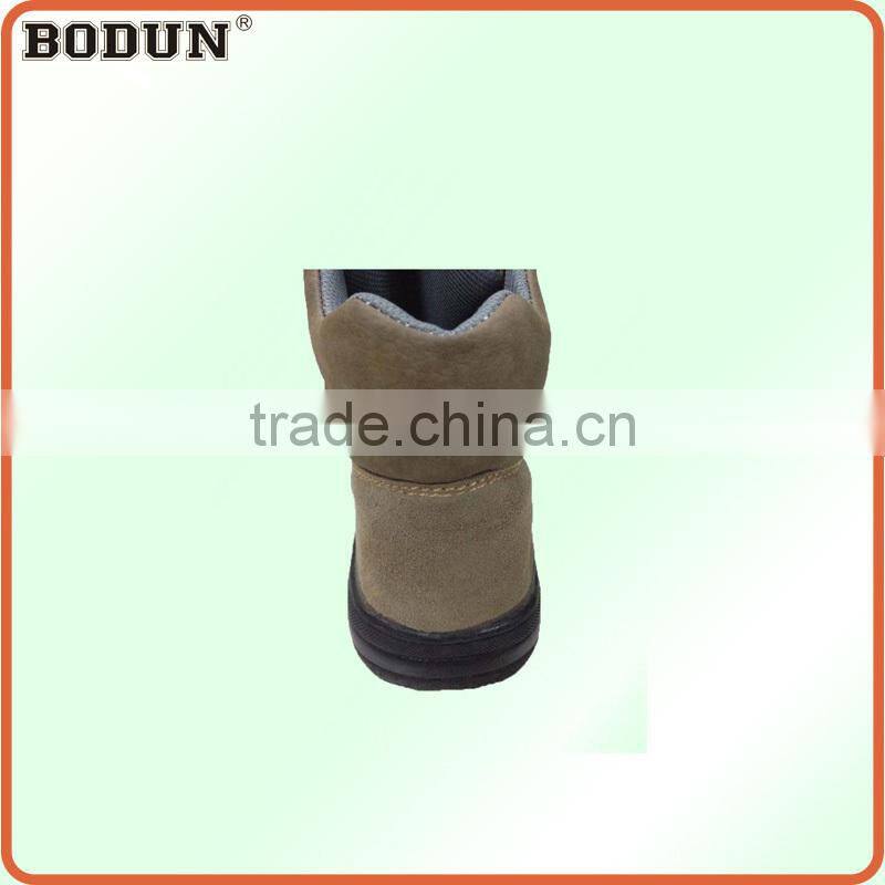 A4021 Tall Upper Genuine Leather Safety Shoes