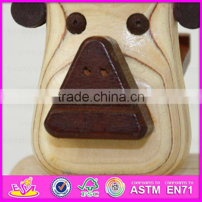 2015 Home decoration Animal eyeglass holders,wooden crafts animal style eyeglass holder,Christmas eyeglass holder toy W02A091