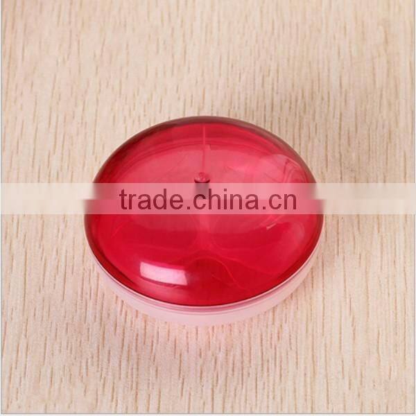 custom round 3 compartment plastic pill box,custom plastic medication case pill box,custom practical plastic pill box supplier