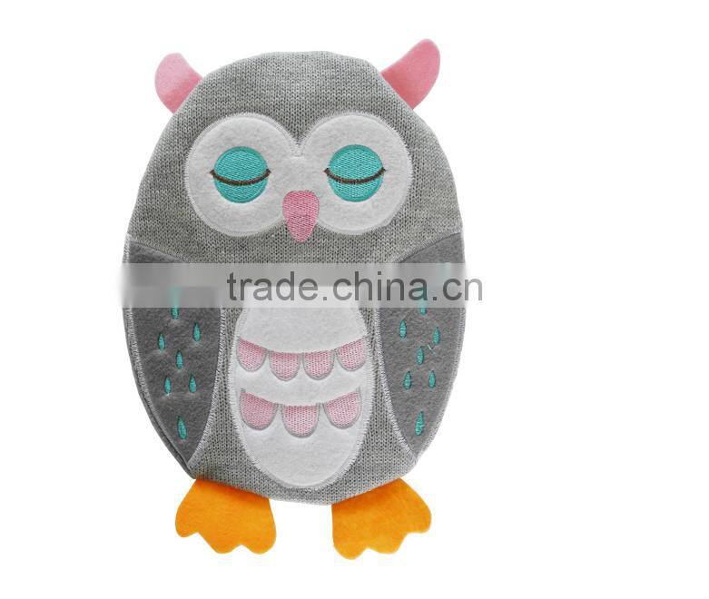 2016 New Style Owl Design Hot Water Bottle Cover