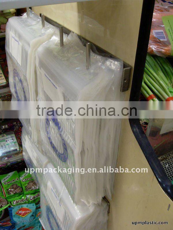 Disposable plastic block headed carrier